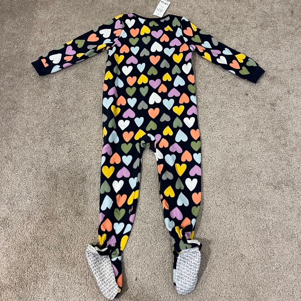 Carter's Girls Soft & Warm Fleece Footie Pajama - Picture 10 of 10